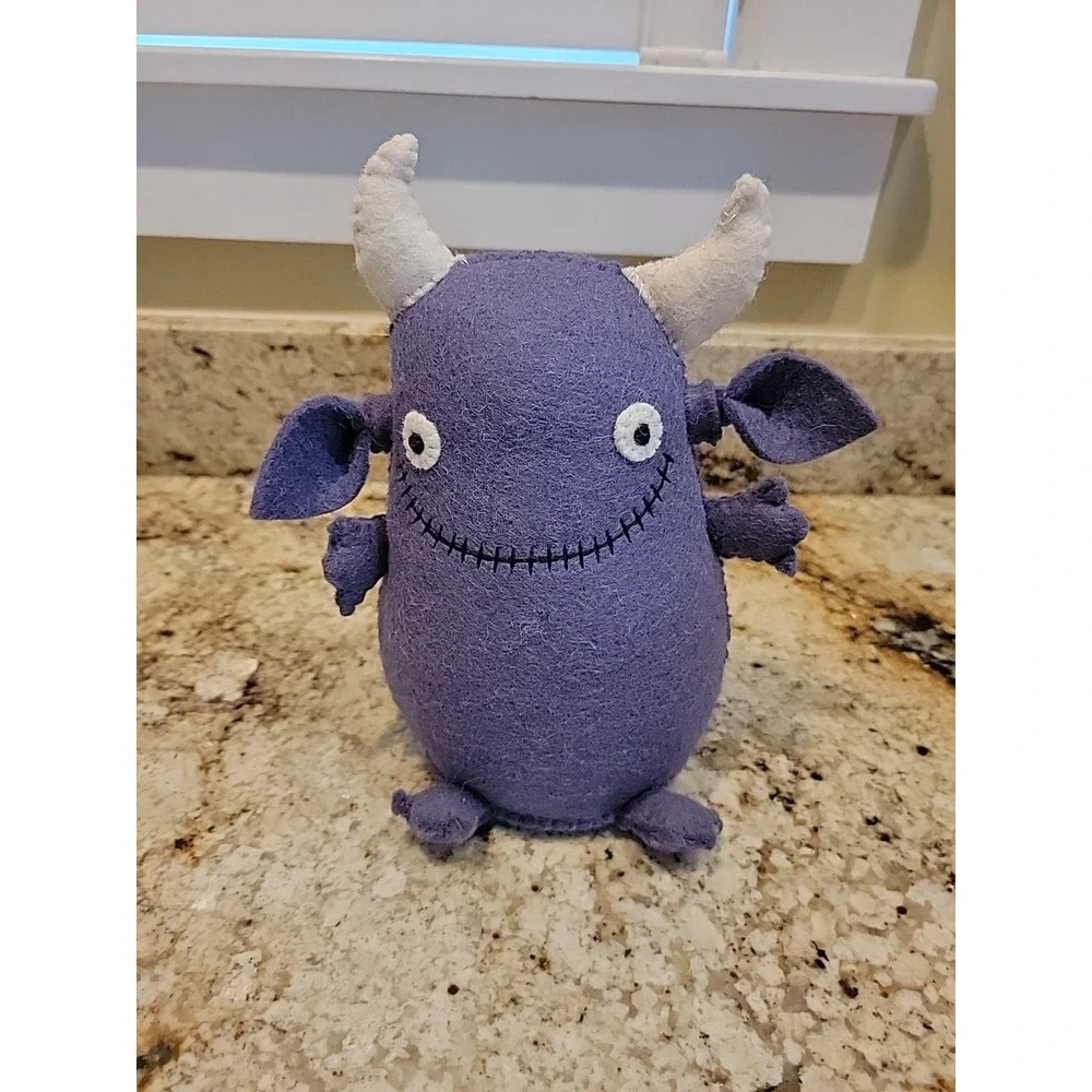 Novogratz Halloween MONSTER Lot Of 4 Felt Stuffed Figures 10-11